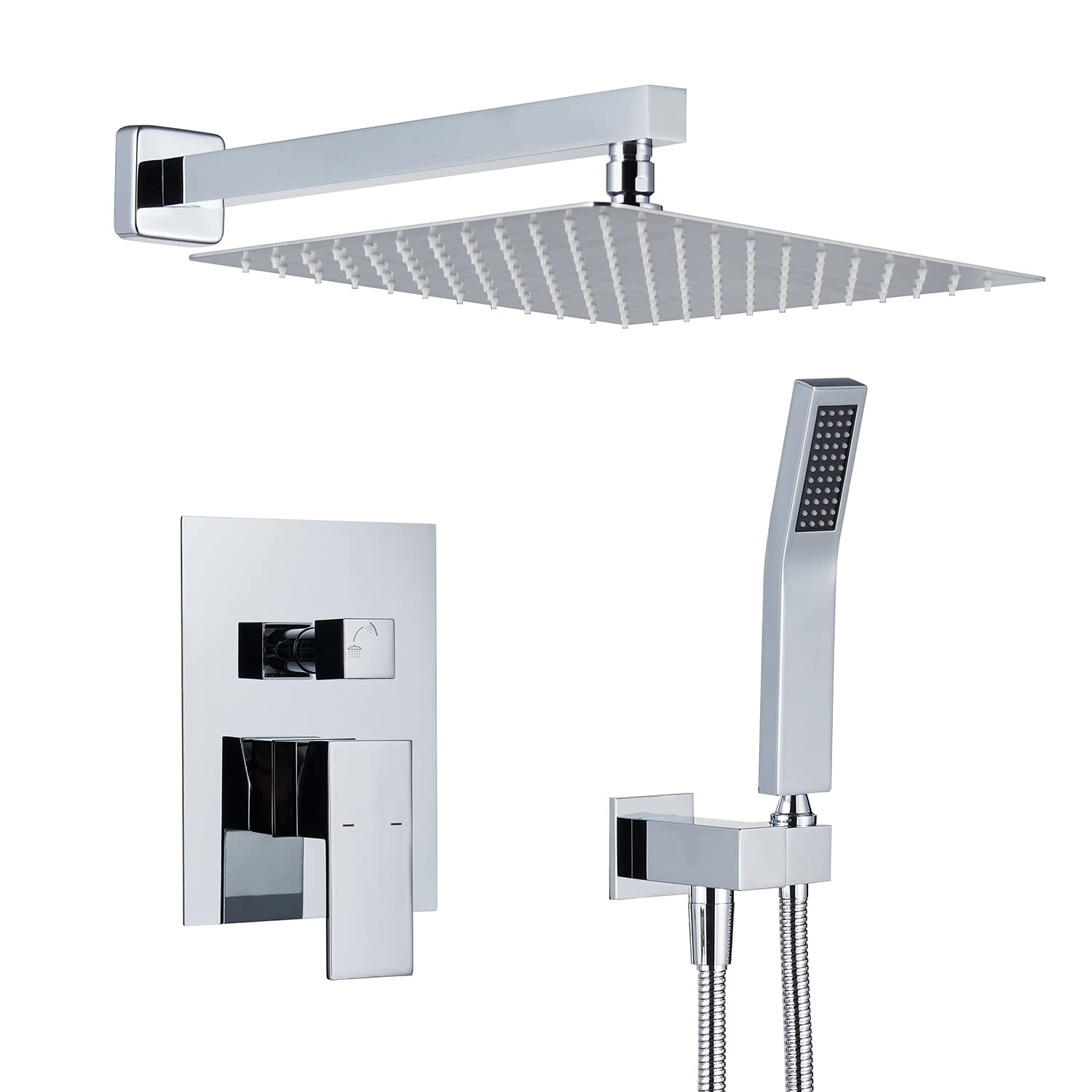 Amazon.co.jp: Artiqua バスルーム レインミキサー シャワーコンボ